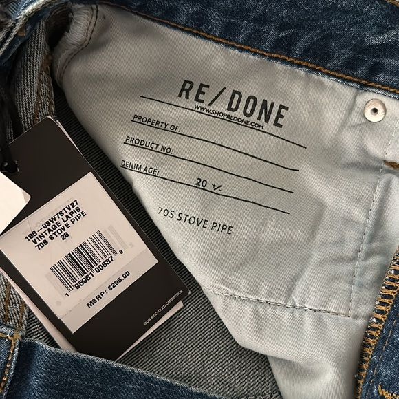 RE/DONE - 70s Stove Pipe Jeans - Picture 4 of 6